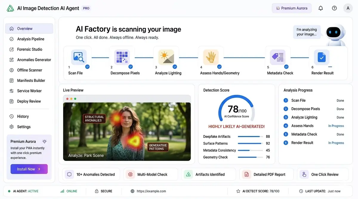 AI Contract Generator Agent — example of the AI tool dashboard software