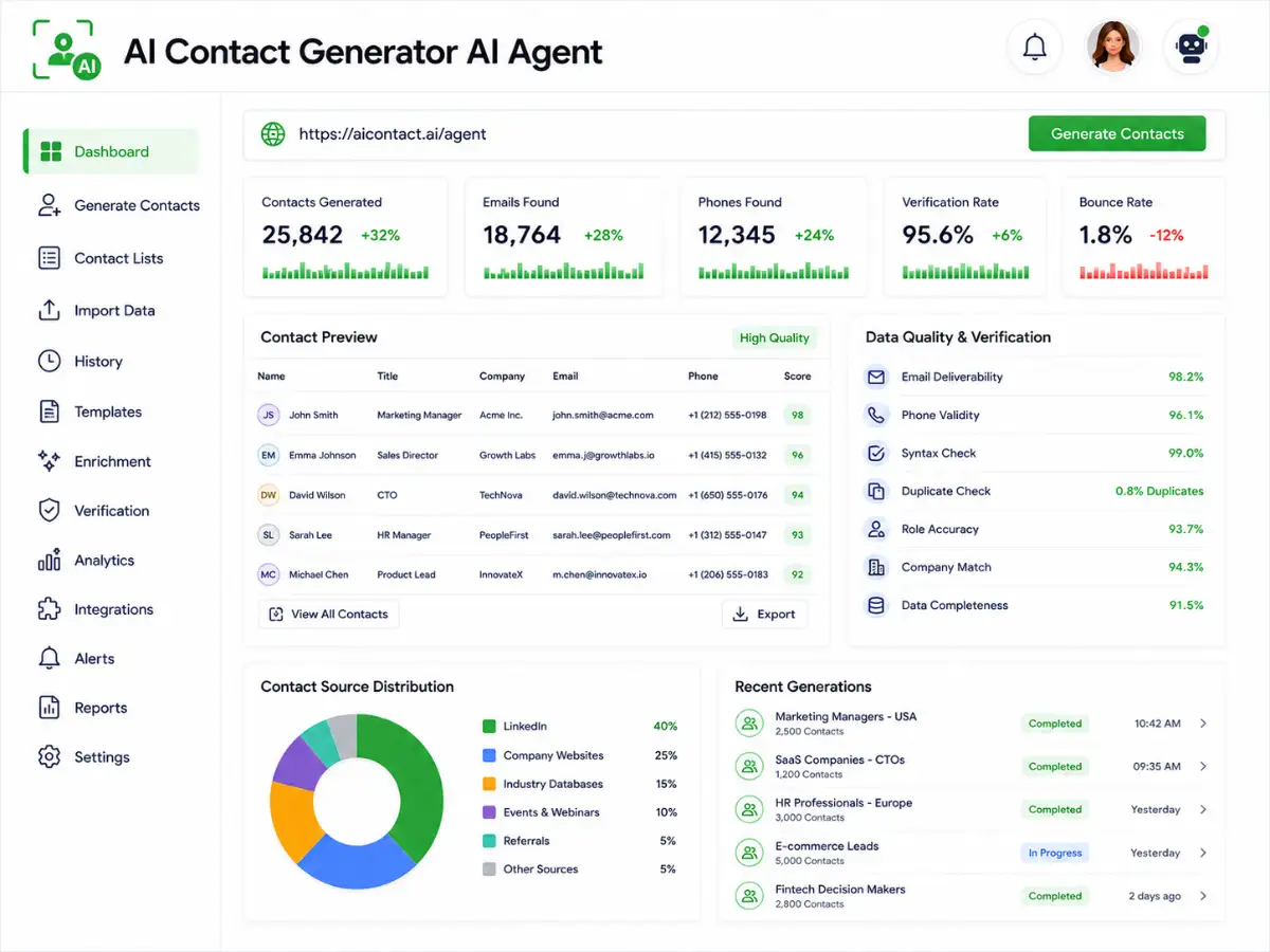 aicontractgenerator.app AI contract generator app — dashboard preview